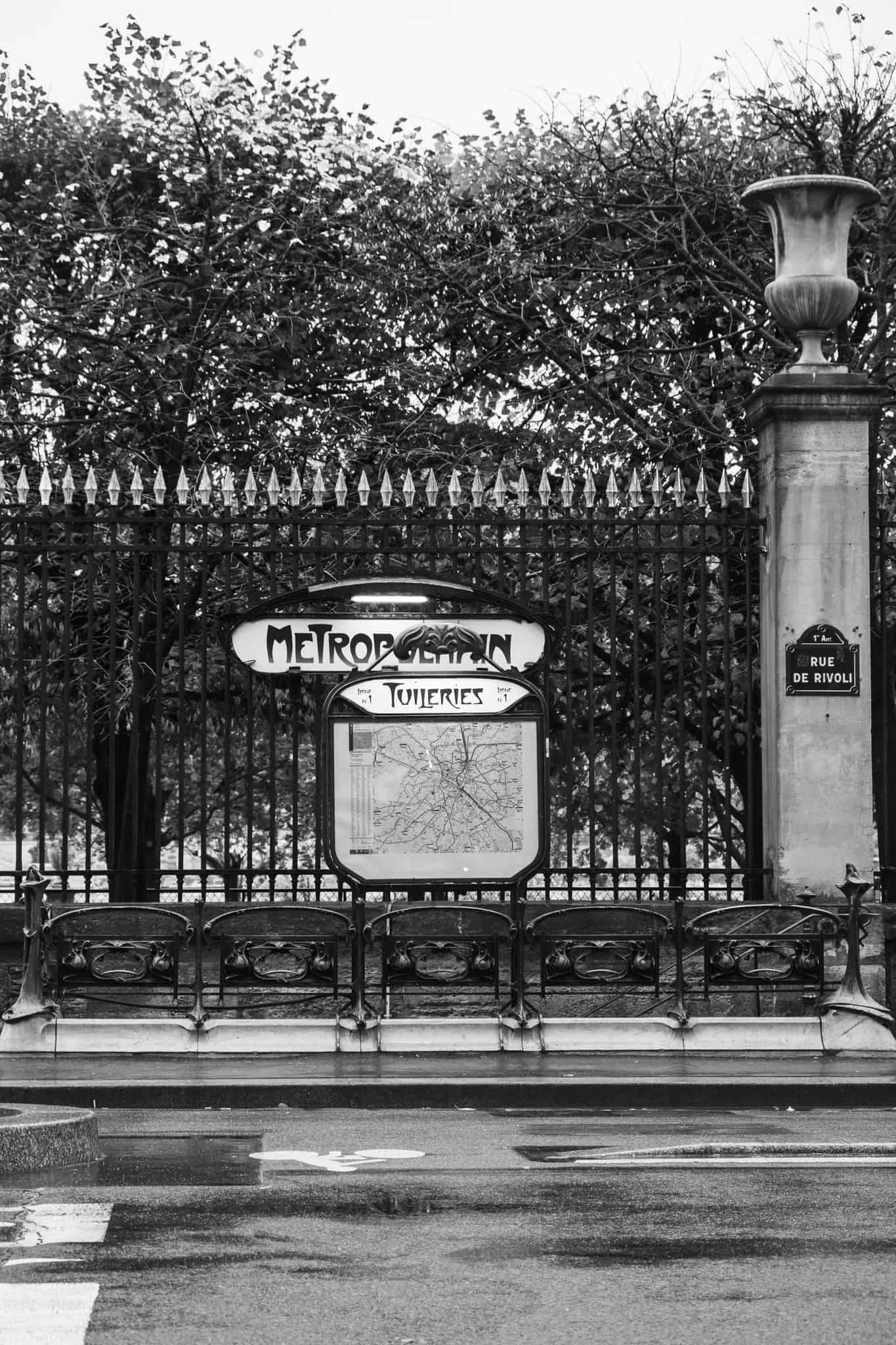 tuileries garden metro everyday parisian