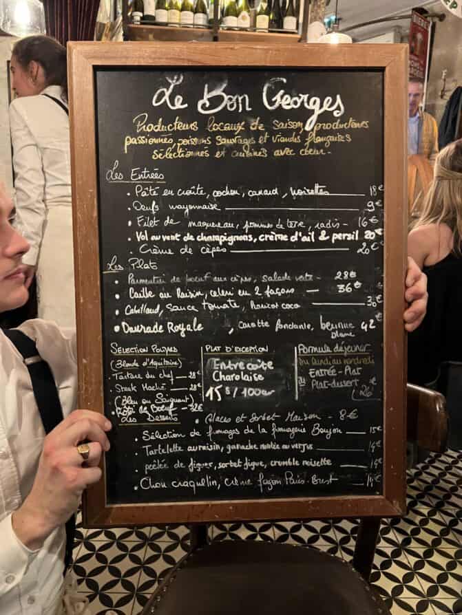 le bon george Paris 9th arrondissement