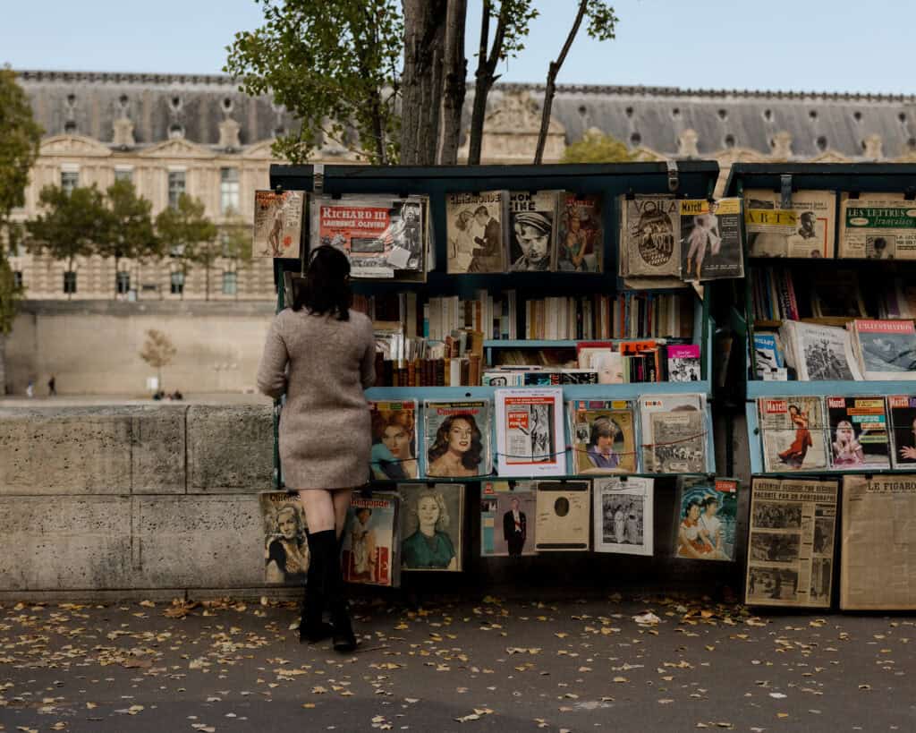 Books by the Seine Paris souvenirs