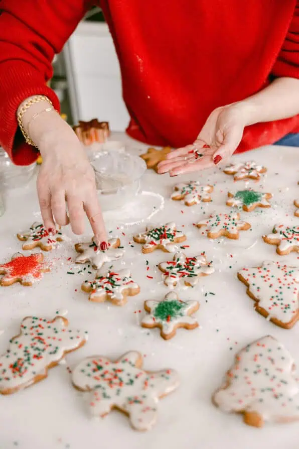 holiday cookie sprinkles