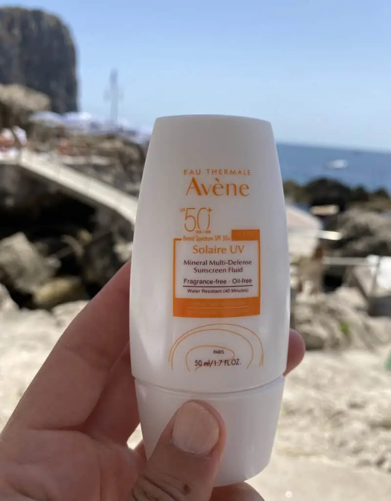 mineral sunscreen Avène