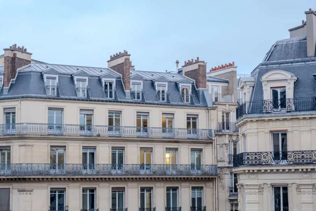 Chateau Voltaire Boutique Hotel View onto Avenue de l'opera paris