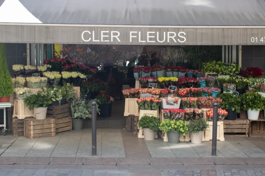 best paris flower shops