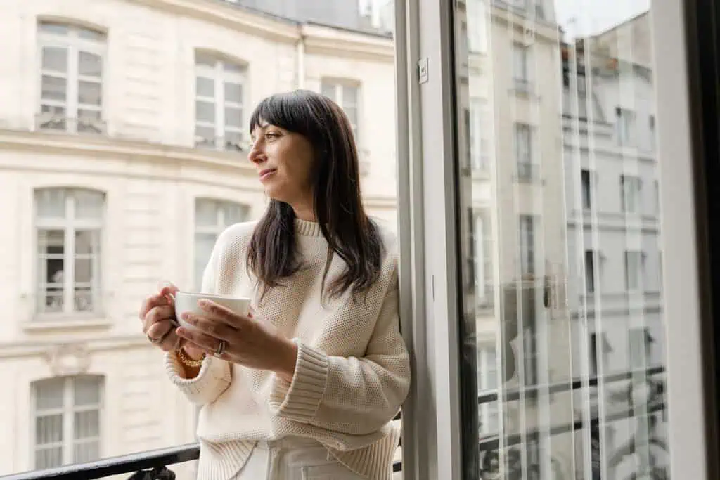 Paris cream sweater everyday parisian