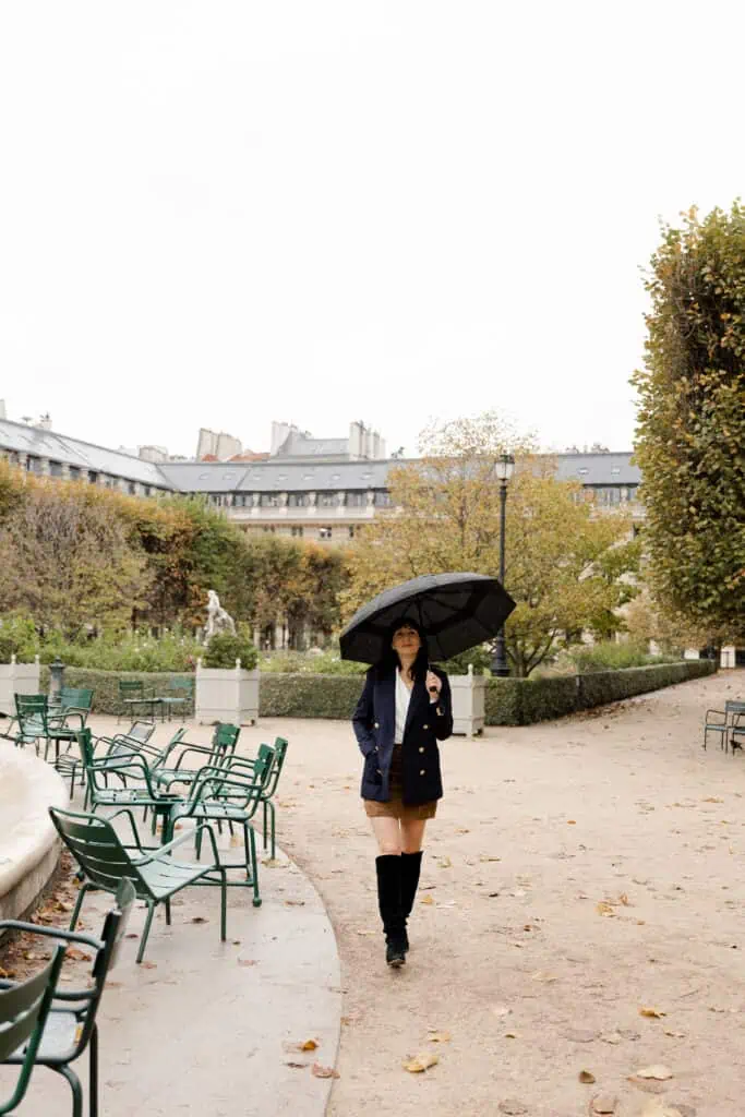 what to pack for paris in the rain