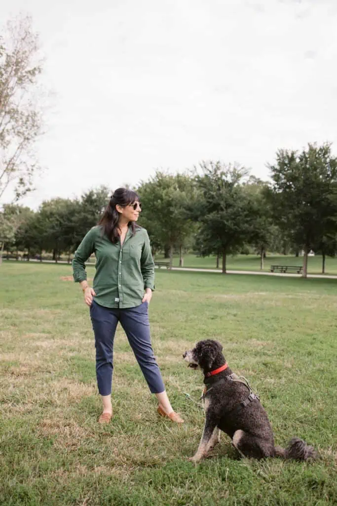 Frank and Eileen Wicklow pants