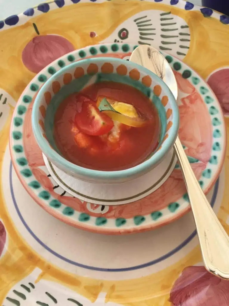 Ina's Gazpacho Ina's Gazpacho easy summer recipe