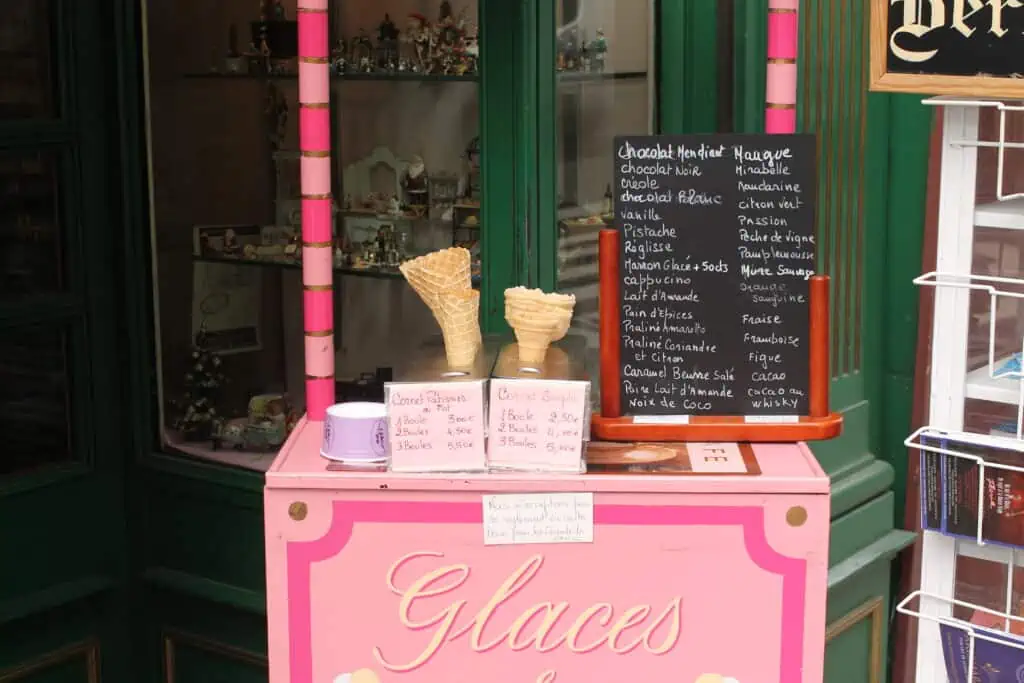 Berthillon Ice Cream in Paris