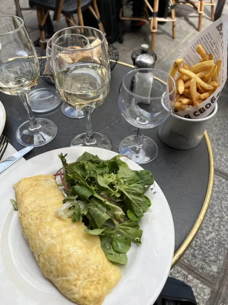 Omelet from rue de Buci Omelette from rue de Buci | A Weekend in Paris
