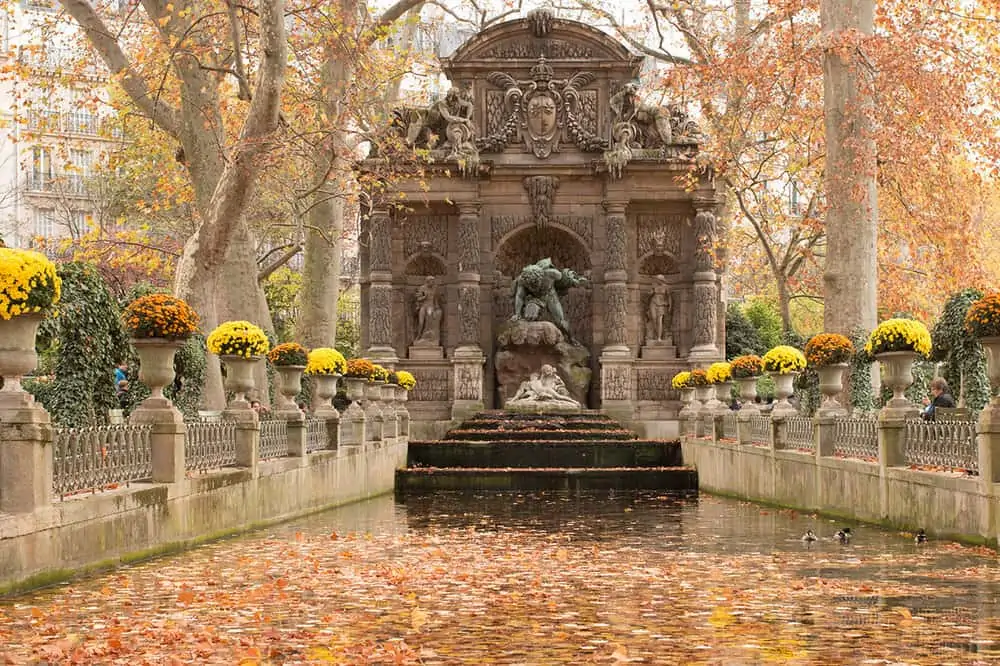 Shop Luxembourg Gardens in the Fall Print Here