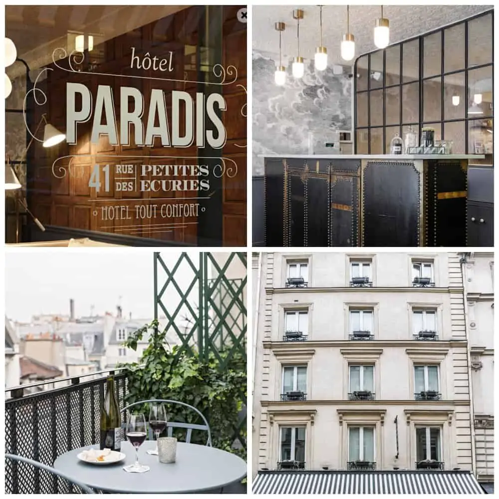 Images by Hotel Paradis Hotel budget boutique hotel Paris
