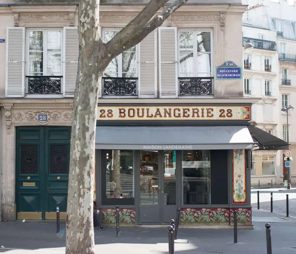 parisian boulangerie in the marais 28 beaumarchais paris france