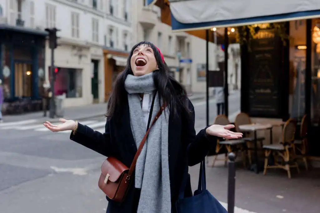 layers to wear in Paris in the winter