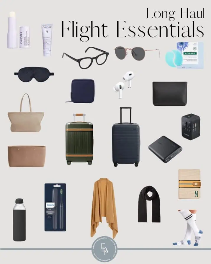 flight essentials for long flights