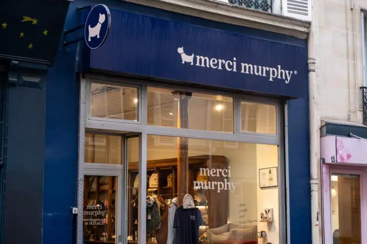 merci murphy dog shop Paris 9th arrondissement