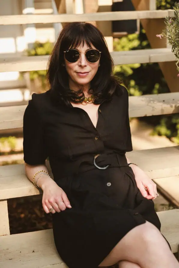 Black Gemini dress Sézane