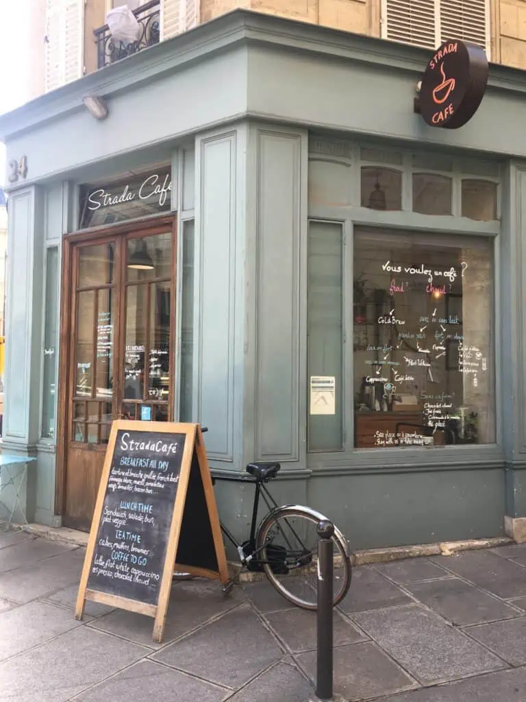 Strada Café Paris Left Bank Coffee Shop