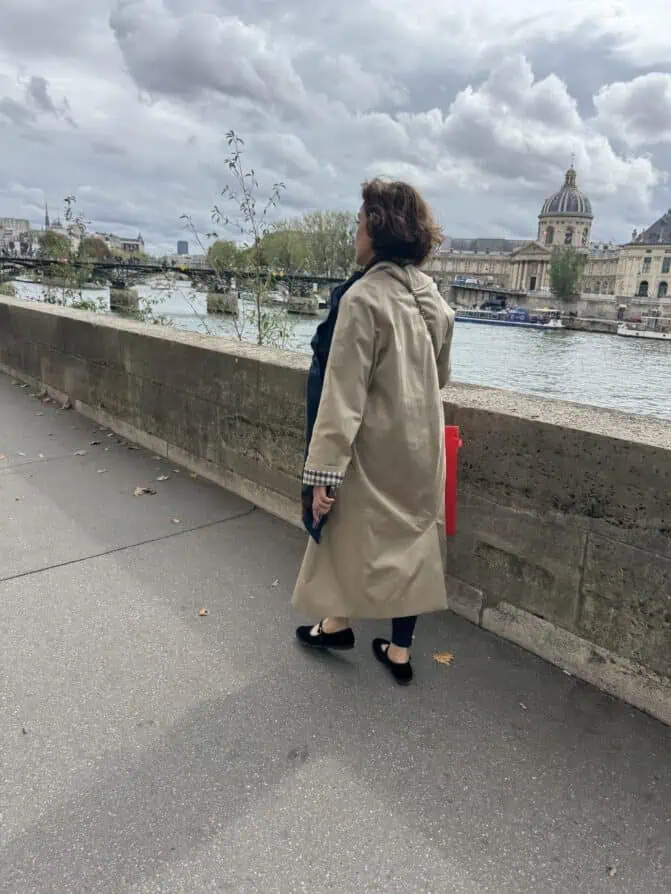 Paris fall trends trench coats