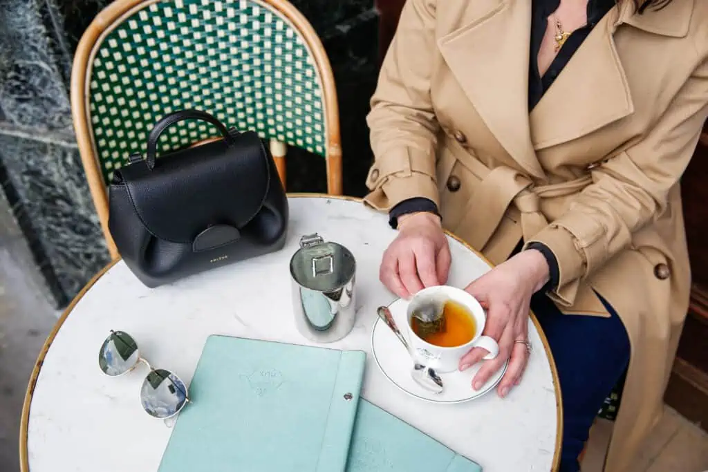 Cuyana bag Polène bag - Spring Capsule Wardrobe