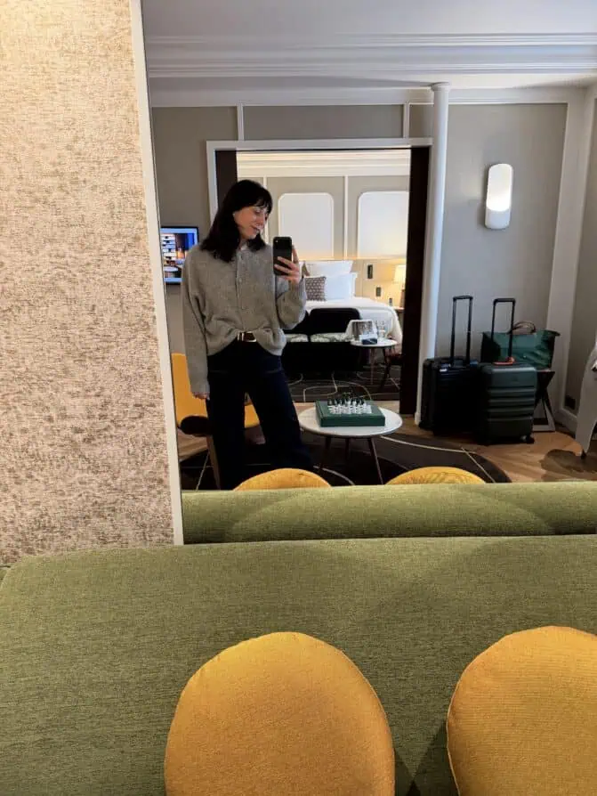 sweaters I packed for Paris in January