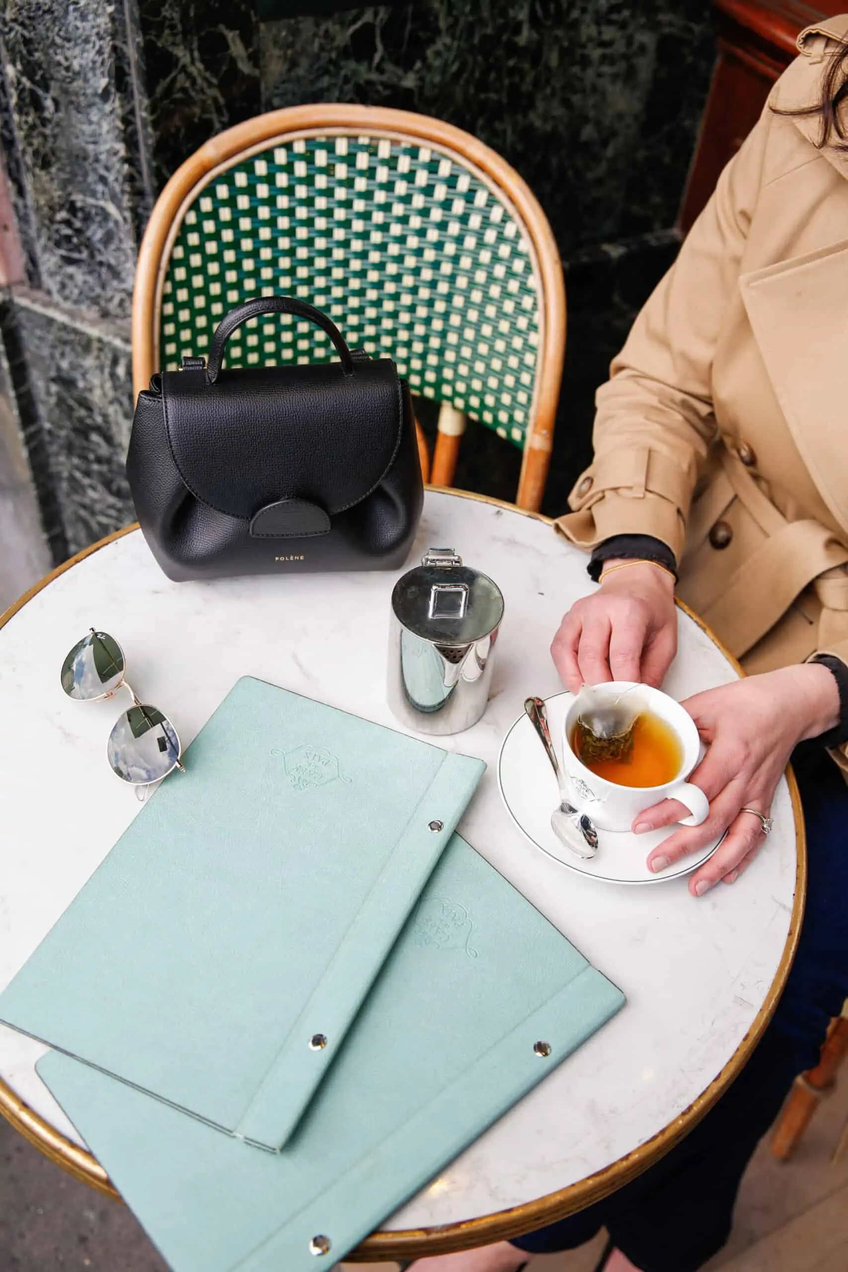 What to Wear in Paris What to Wear in Paris in the Fall trench coat Sézane