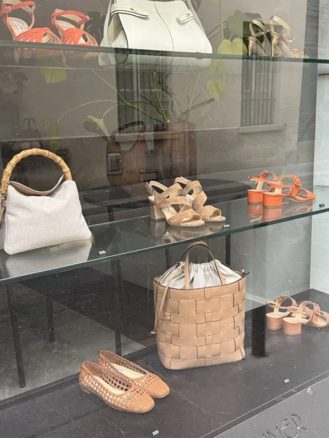 woven bag trend Paris